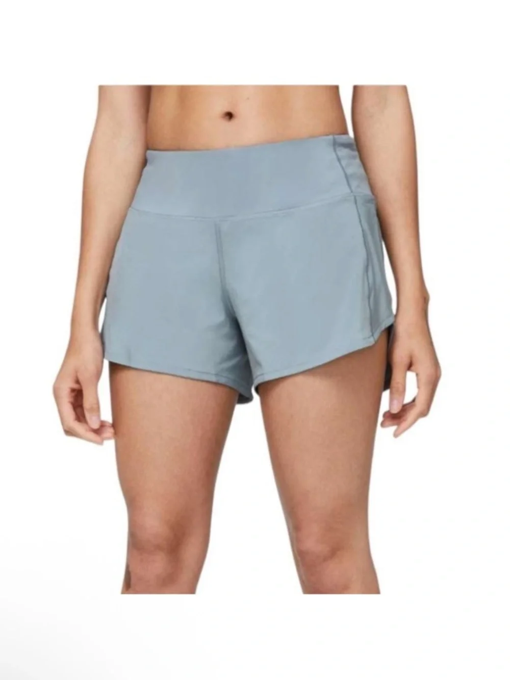 Lululemon Speed Up Short Long Chambray
